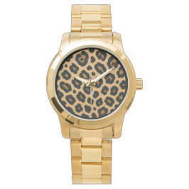 Mannelijk, Luipaardvel, Wilde Roofdier Horloge