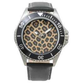 Mannelijk, Luipaardvel, Wilde Roofdier Horloge