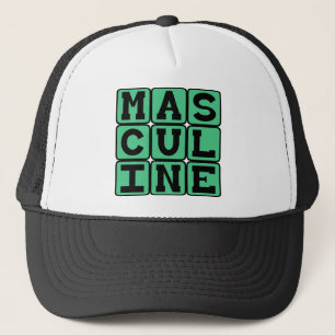 Mannelijk, Mannelijke Mannelijkheid Trucker Pet