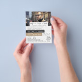 Mannelijk model, Opticien, technisch specialist Flyer (Hand)