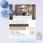 Mannelijk model, Opticien, technisch specialist Flyer (Enkel)
