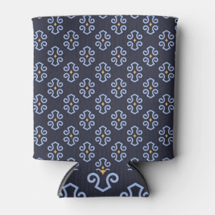 Mannelijk modern, Abstract geometrisch patroon. Blikjeskoeler