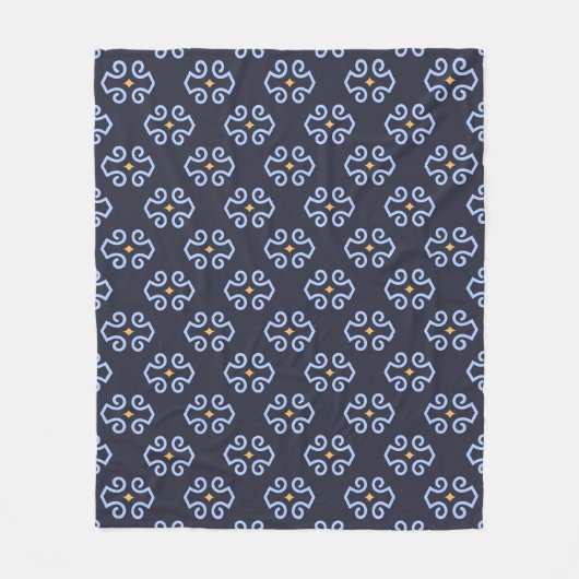 Mannelijk modern, Abstract geometrisch patroon. Fleece Deken (Voorkant)