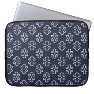 Mannelijk modern, Abstract geometrisch patroon. Laptop Sleeve