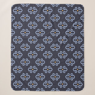 Mannelijk modern, Abstract geometrisch patroon. Sherpa Deken