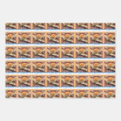 Mannelijk  oorlogsvliegtuig inpakpapier vel (Voorkant 2)