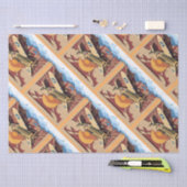 Mannelijk oorlogsvliegtuig tissuepapier (Craft)