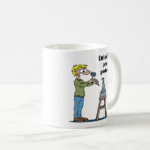 Mannelijk productontwerper koffiemok (Voorkant rechts)