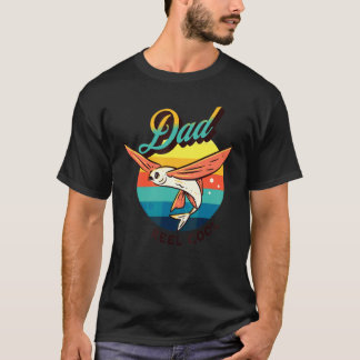 Mannelijk Reel Coole Papa   Vaderdag Visgrappen 1 T-shirt