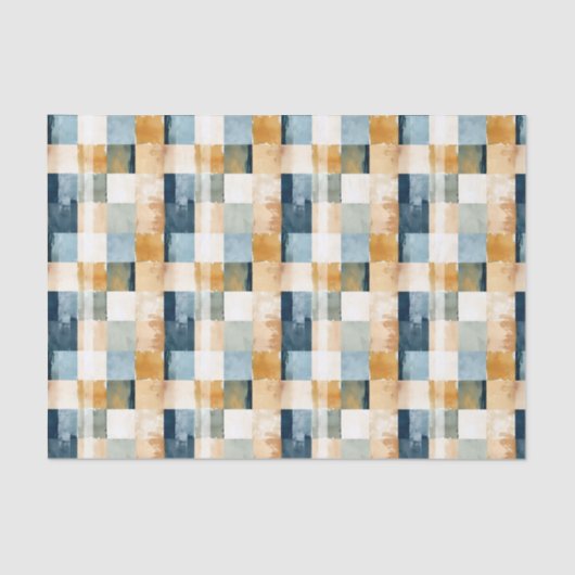 Mannelijk stijlvol minimalistisch tissuepapier (Voorkant)