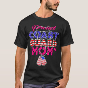 Mannelijk Trots Militair Moeder Hondenpenningen Mi T-shirt
