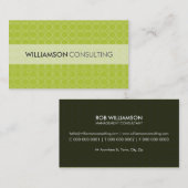 MANNELIJK VISITEKAARTJE:: minimalistisch smart sim Visitekaartje (Voorkant / Achterkant)