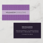 MANNELIJK VISITEKAARTJE:: minimalistisch smart sim Visitekaartje (Voorkant / Achterkant)