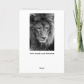 mannelijk wenskaart kaart (Achterkant)