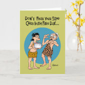 Mannelijke 52e verjaardag Reassurance Kaart (Gele Bloem)