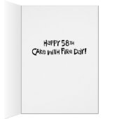 Mannelijke 58e verjaardag (Binnen (Rechts))