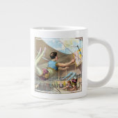 Mannelijke acrobaten die optreden in een circus grote koffiekop (Rechts)