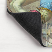 Mannelijke acrobaten die optreden in een circus muismat (Hoek)