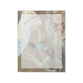 Mannelijke acrobaten die optreden in een circus notitieblok (Linkerzijde)