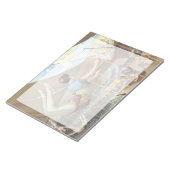 Mannelijke acrobaten die optreden in een circus notitieblok (Schuin)