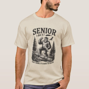 Mannelijke Afstuderen 2026 Afgestudeerd Senior Sch T-shirt