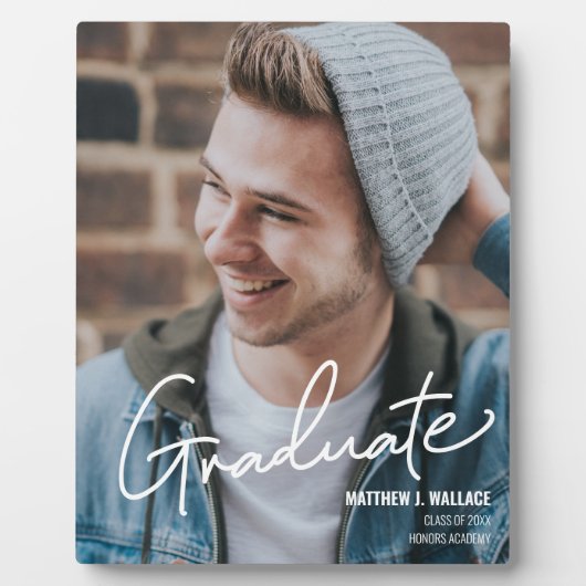 Mannelijke Afstuderen Klasse van 2021 Afstuderen F Fotoplaat (Voorkant)