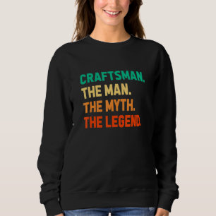 Mannelijke Ambachtsman De Man De Mythe De Legende Trui