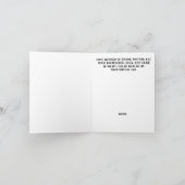 Mannelijke arts Hartelijk dank voor uw kaart (Binnen)