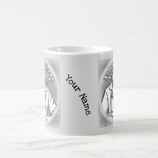 mannelijke artsenassistent koffiemok (Center)