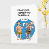 Mannelijke "Baby Boomer"-vogelkaart Kaart (Gele Bloem)