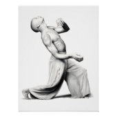 Mannelijke balletdanser perfect poster (Voorkant)