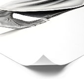 Mannelijke balletdanser perfect poster (Hoek)