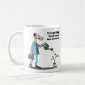 Mannelijke bankier koffiemok (Links)