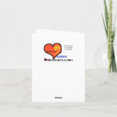 Mannelijke begrafenisondernemer met Urn Wenskaart Kaart (Achterkant)