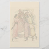 Mannelijke bevalling briefpapier (Voorkant)