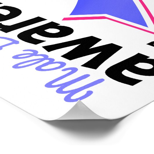 Mannelijke borstkanker Bewustheid 5 Poster (Hoek)