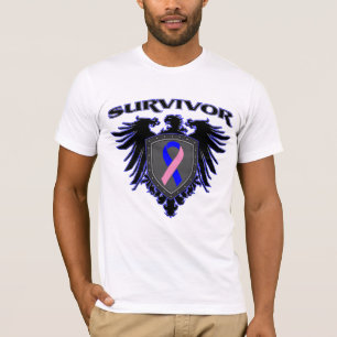 Mannelijke borstkanker Overlevingsrust T-shirt