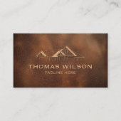 Mannelijke bouw Handyman Carpenter Tools Visitekaartje (Voorkant)