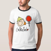 Mannelijke bouwvakkers Tshirt (Voorkant)