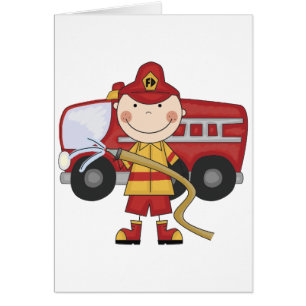 Mannelijke brandweerlieden T-shirts en geschenken