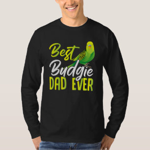 Mannelijke Budgie Parkiet Eigenaar Beste Budgie Va T-shirt