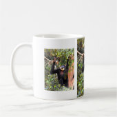 Mannelijke Buff wang gibbon Koffiemok (Links)