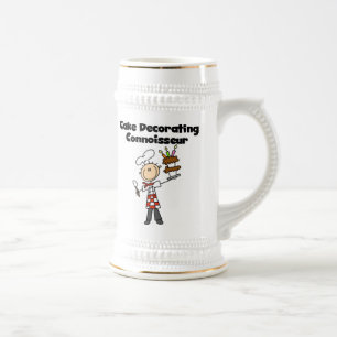 Mannelijke Cake Decorating Kenner Bierpul