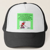 mannelijke chauvinist jokes trucker pet (Voorkant)