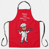 Mannelijke Chef Appreciation Day Apron Schort (Voorkant)