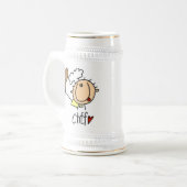 Mannelijke Chef Bierpul (Voorkant links)