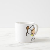 Mannelijke Chef Espresso Kop (Voorkant rechts)
