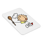 Mannelijke Chef Magneet (Rechterzijde)