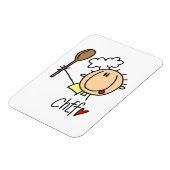 Mannelijke Chef Magneet (Linkerzijde)
