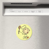 Mannelijke Chef Magneet (Insitu (Vaatwasser))